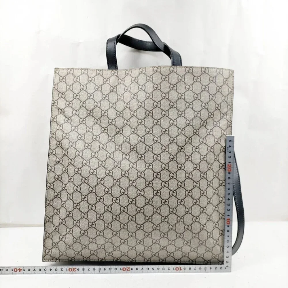 Gucci Hand Bag Brown PVC 749-052925 - Picture 2 of 13